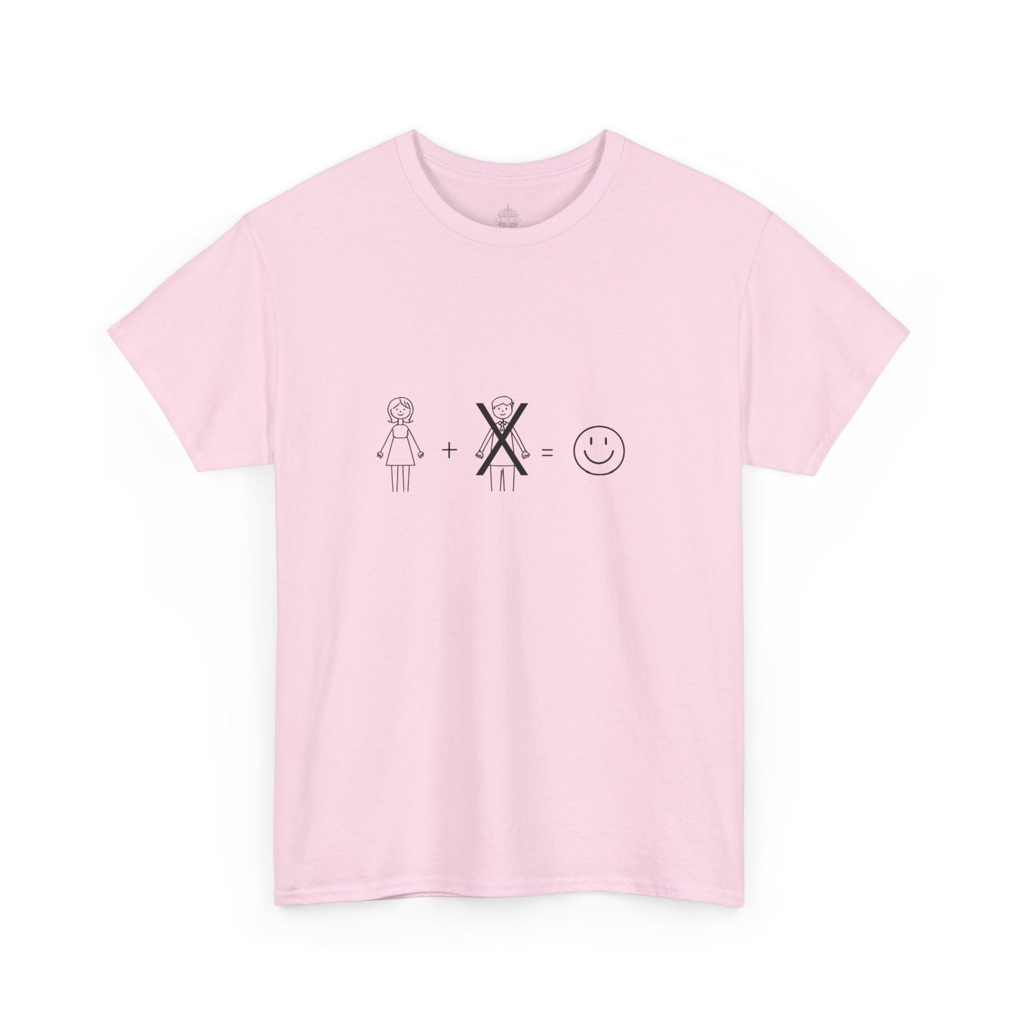 Happy Single Woman Classic Cotton Tee