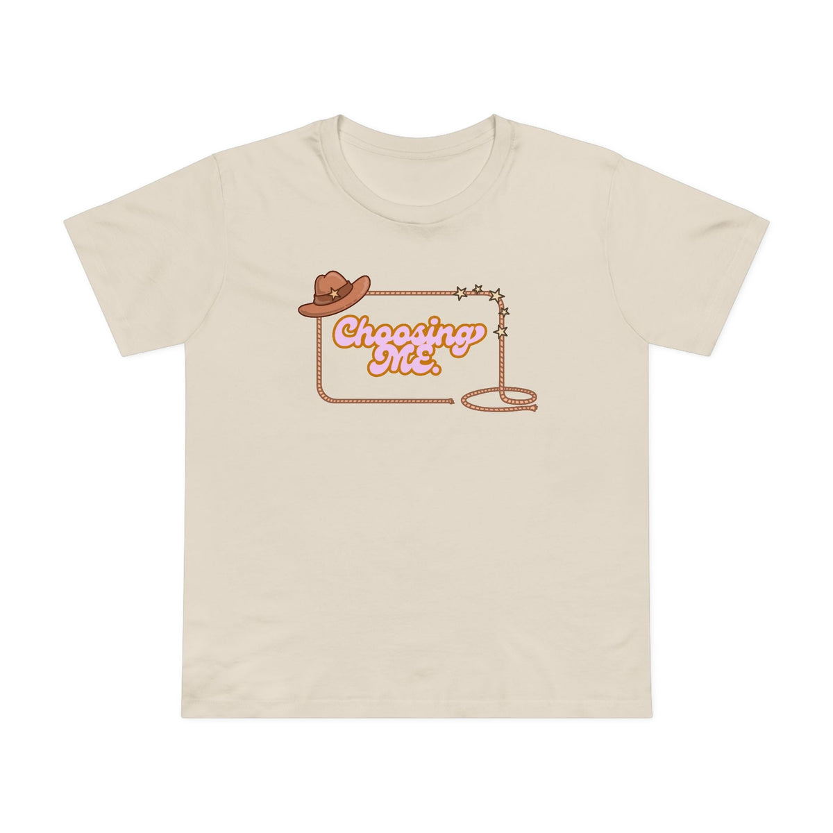 Choosing Me Maple Cotton Tee