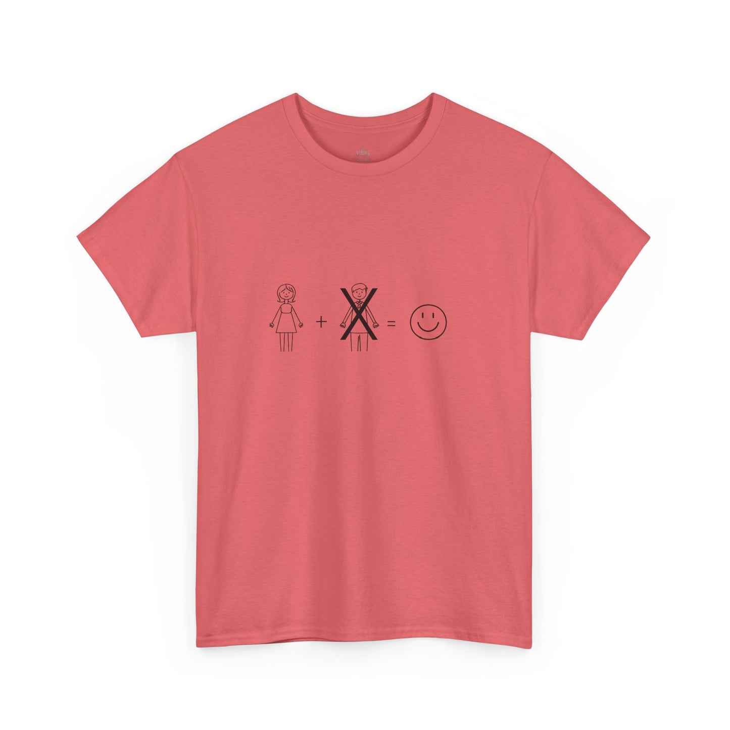 Happy Single Woman Classic Cotton Tee