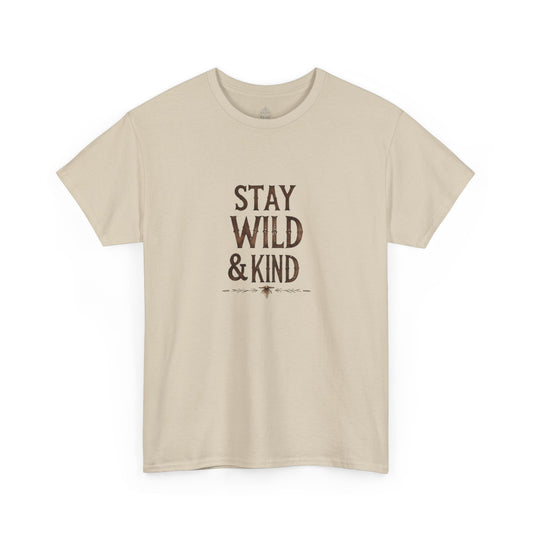 Stay Wild & Kind Unisex Classic Cotton Tee