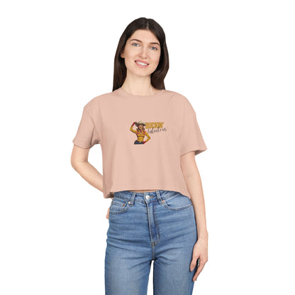 Buckin' Fabulous Crop Tee