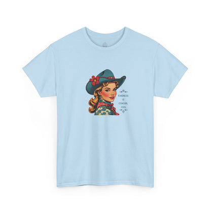 Kindness is Cowgirl Cool Classic Cotton Tee