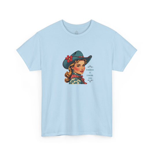 Kindness is Cowgirl Cool Classic Cotton Tee