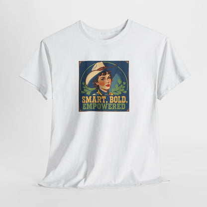 Smart, Bold, Empowered Classic Cotton Tee