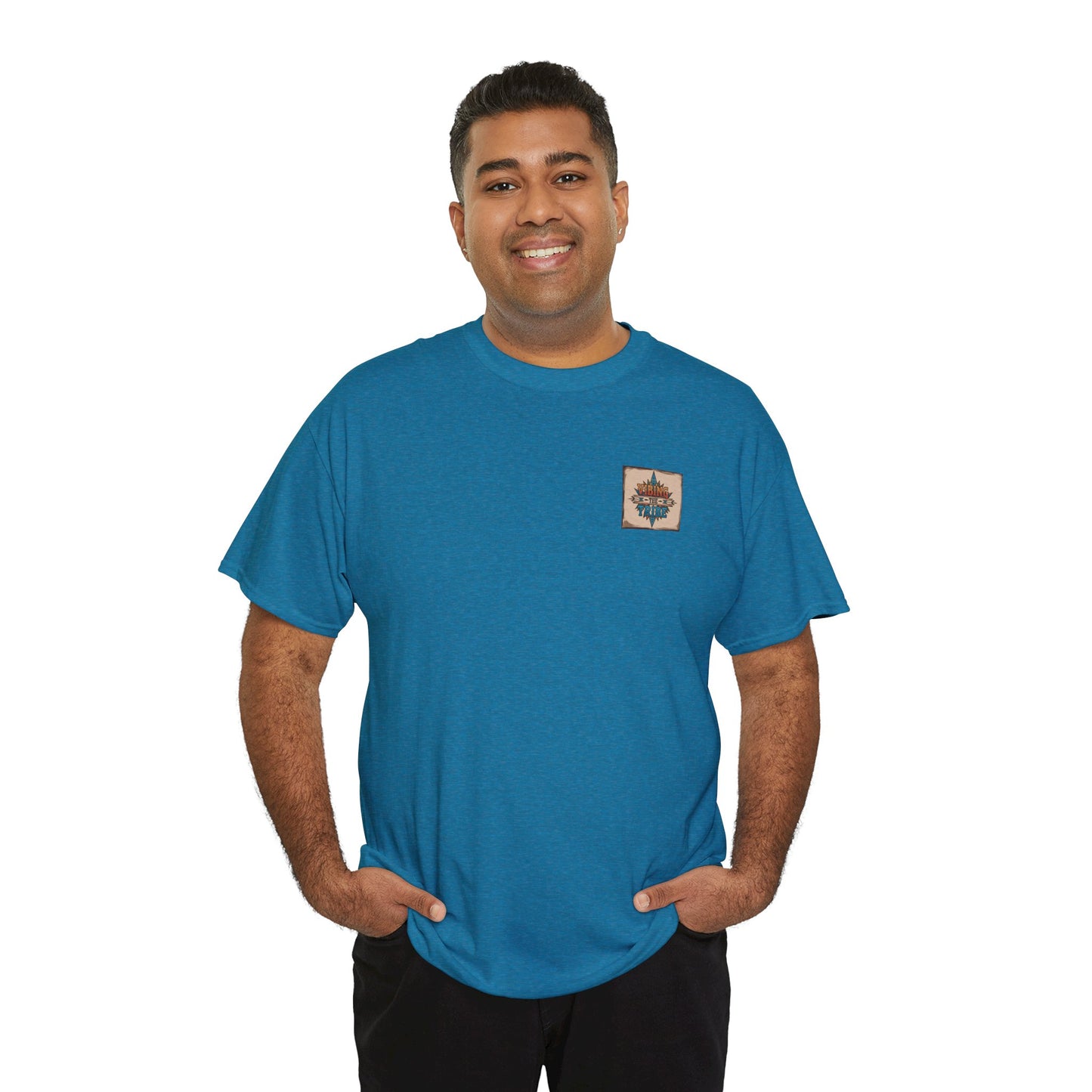Vibing the Tribe Signature Unisex Classic Cotton Tee Front & Back Print