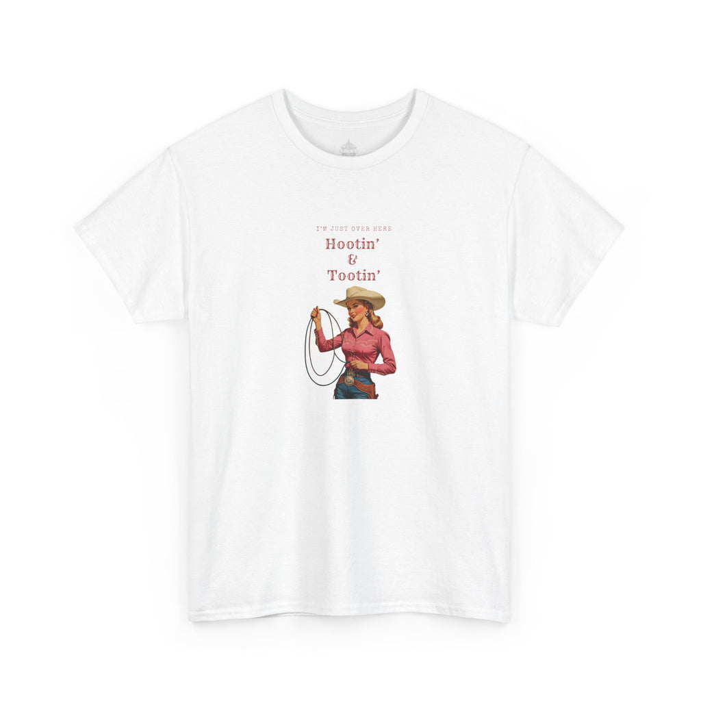 Hootin' & Tootin' Cowgirl Classic Cotton Tee