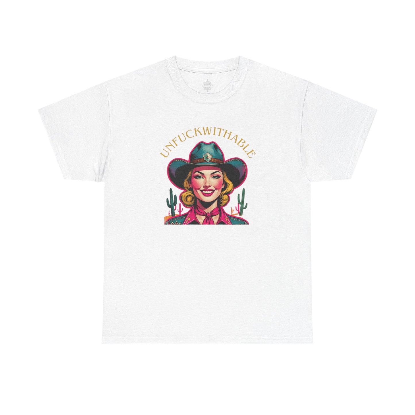 Unfuckwithable Western Graphic Classic Cotton Tee