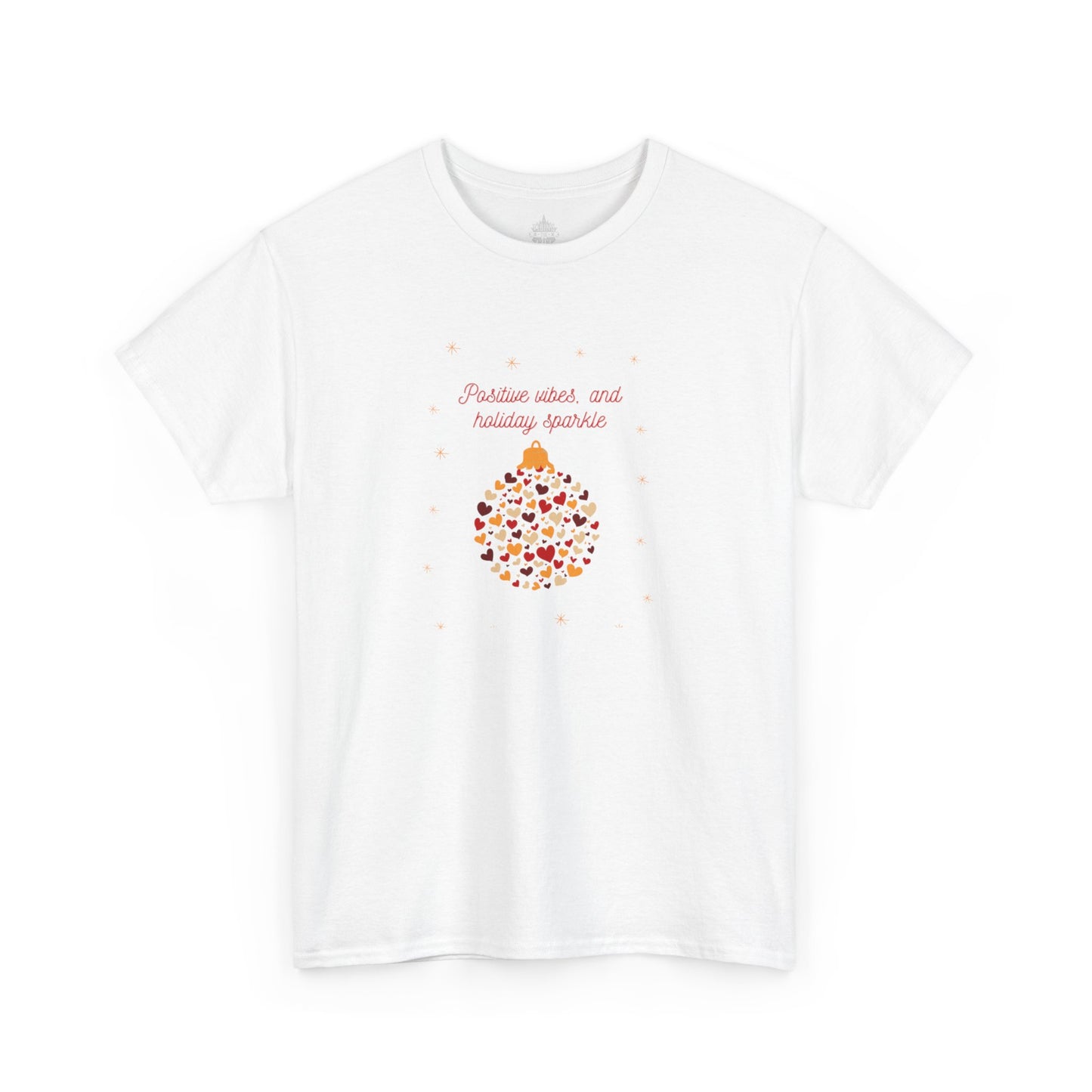 Positive Vibes Christmas Classic Cotton Tee