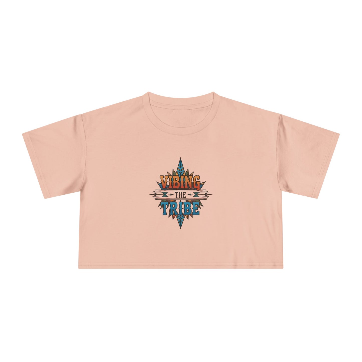 Vibing the Tribe Signature Crop Tee