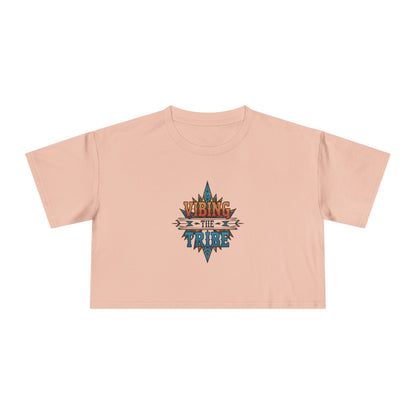 Vibing the Tribe Signature Crop Tee