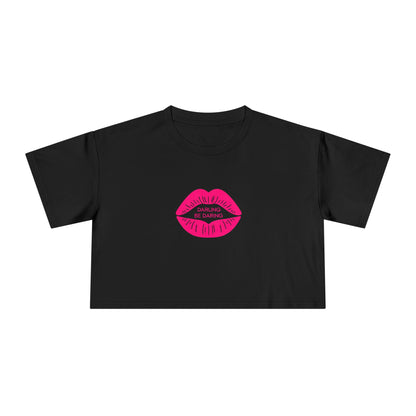 Darling Be Daring Crop Tee