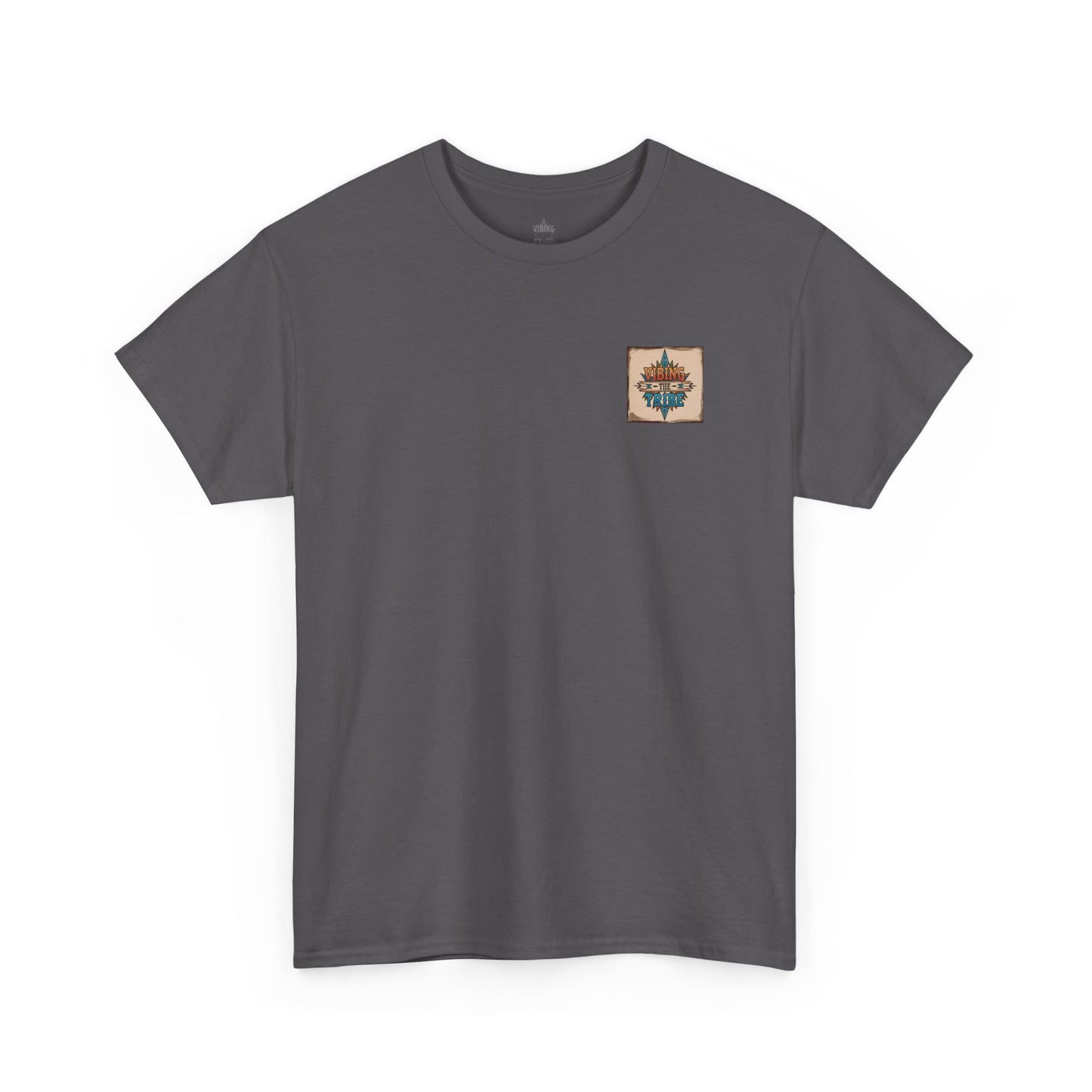Vibing the Tribe Signature Unisex Classic Cotton Tee Front & Back Print