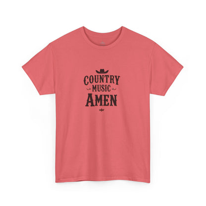 Country Music Amen Unisex Classic Cotton Tee