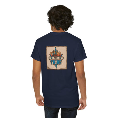 Vibing the Tribe Signature Unisex Classic Cotton Tee Front & Back Print