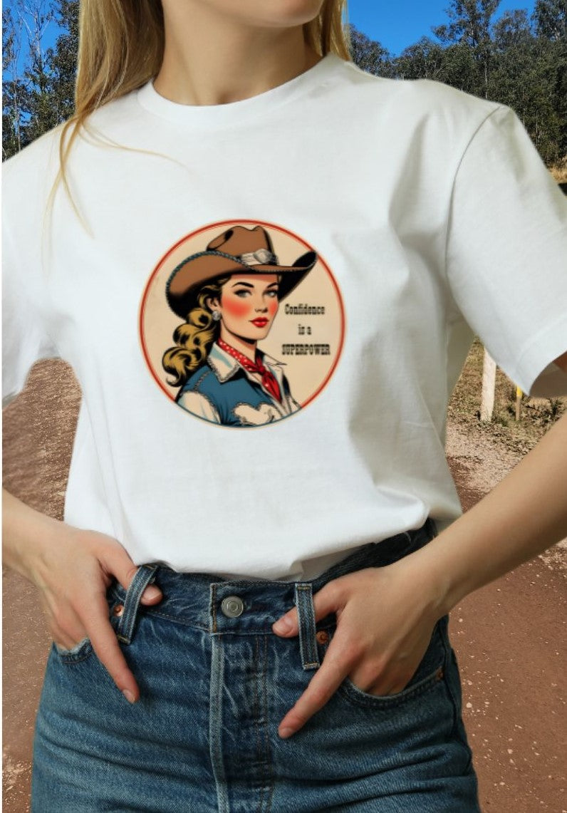Confidence is a Superpower Classic Cotton Tee