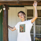One Girl with Courage Staple Cotton Tee