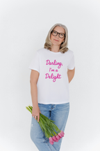 Darling I'm A Delight Maple Cotton Tee