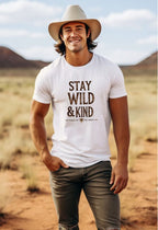 Stay Wild & Kind Unisex Staple Cotton Tee