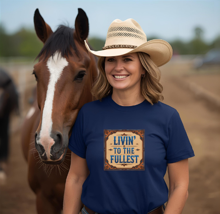 Livin' to the Fullest Classic Unisex Cotton Tee
