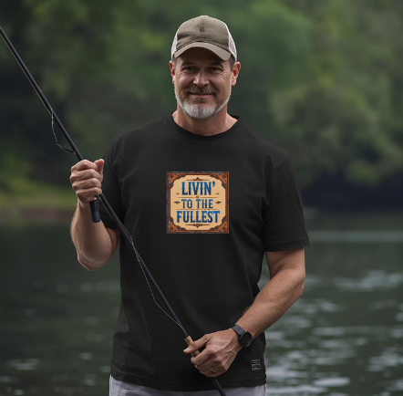 Livin' to the Fullest Classic Unisex Cotton Tee