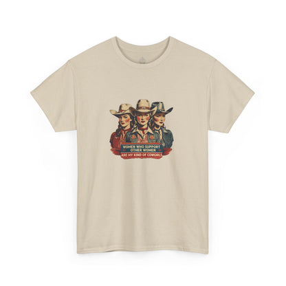 Women Who Support Other Women Classic Cotton Tee