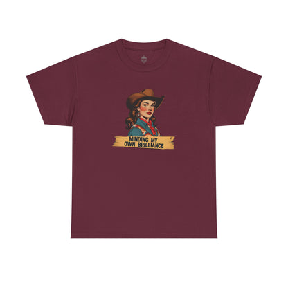Minding My Own Brilliance Classic Cotton Tee