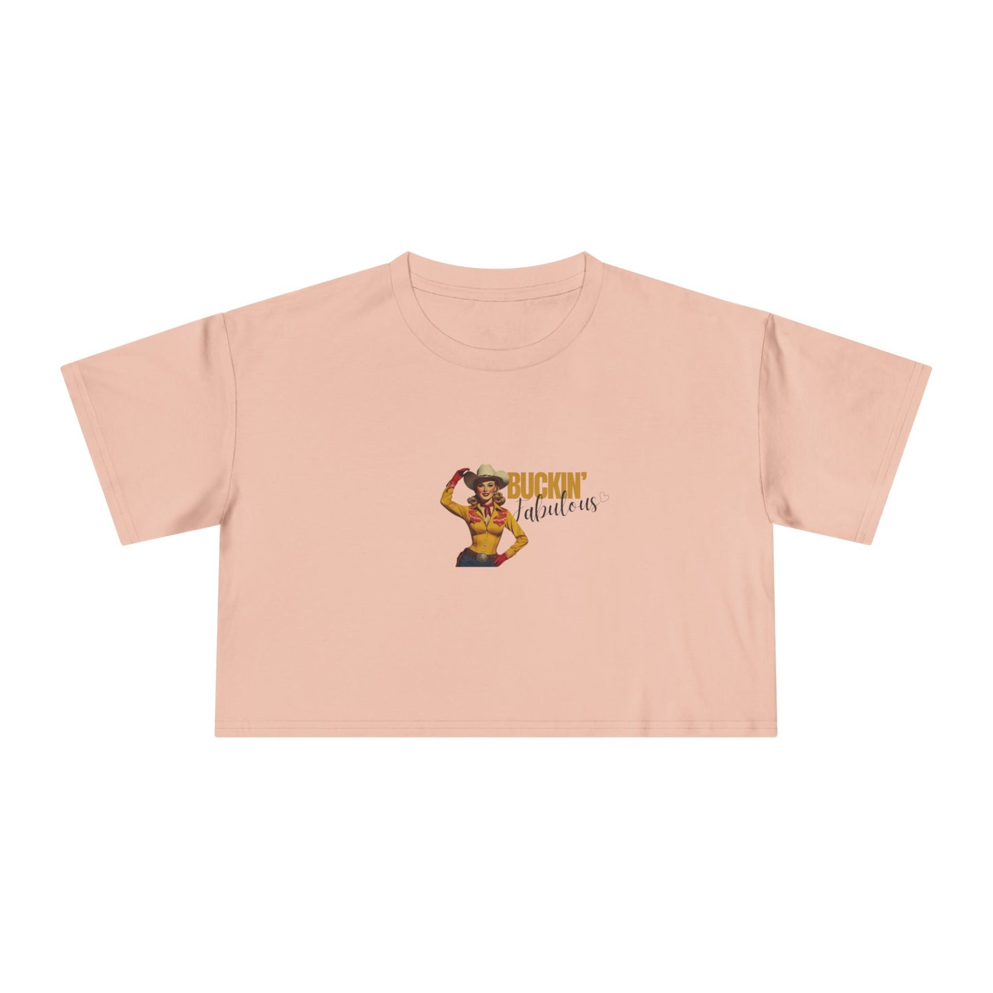 Buckin' Fabulous Crop Tee