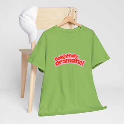 Delightfully Dramatic Classic Cotton Tee