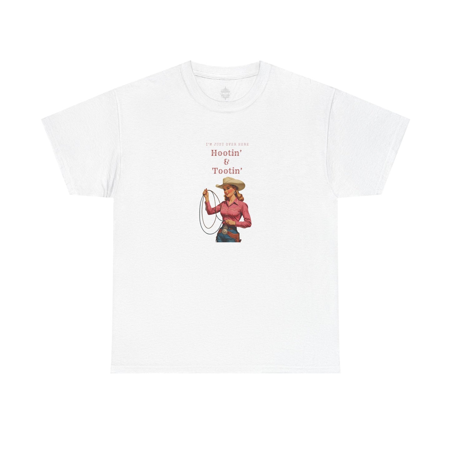 Hootin' & Tootin' Cowgirl Classic Cotton Tee