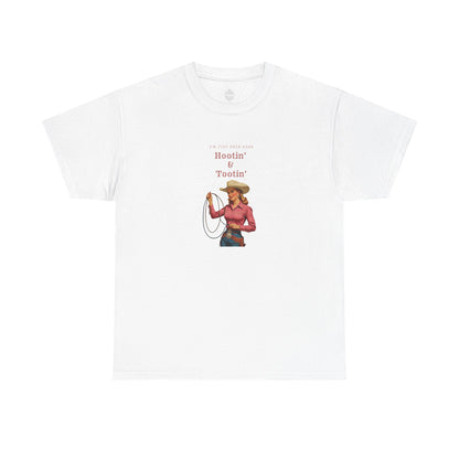 Hootin' & Tootin' Cowgirl Classic Cotton Tee