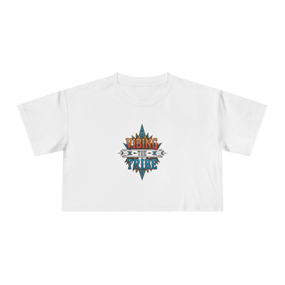 Vibing the Tribe Signature Crop Tee