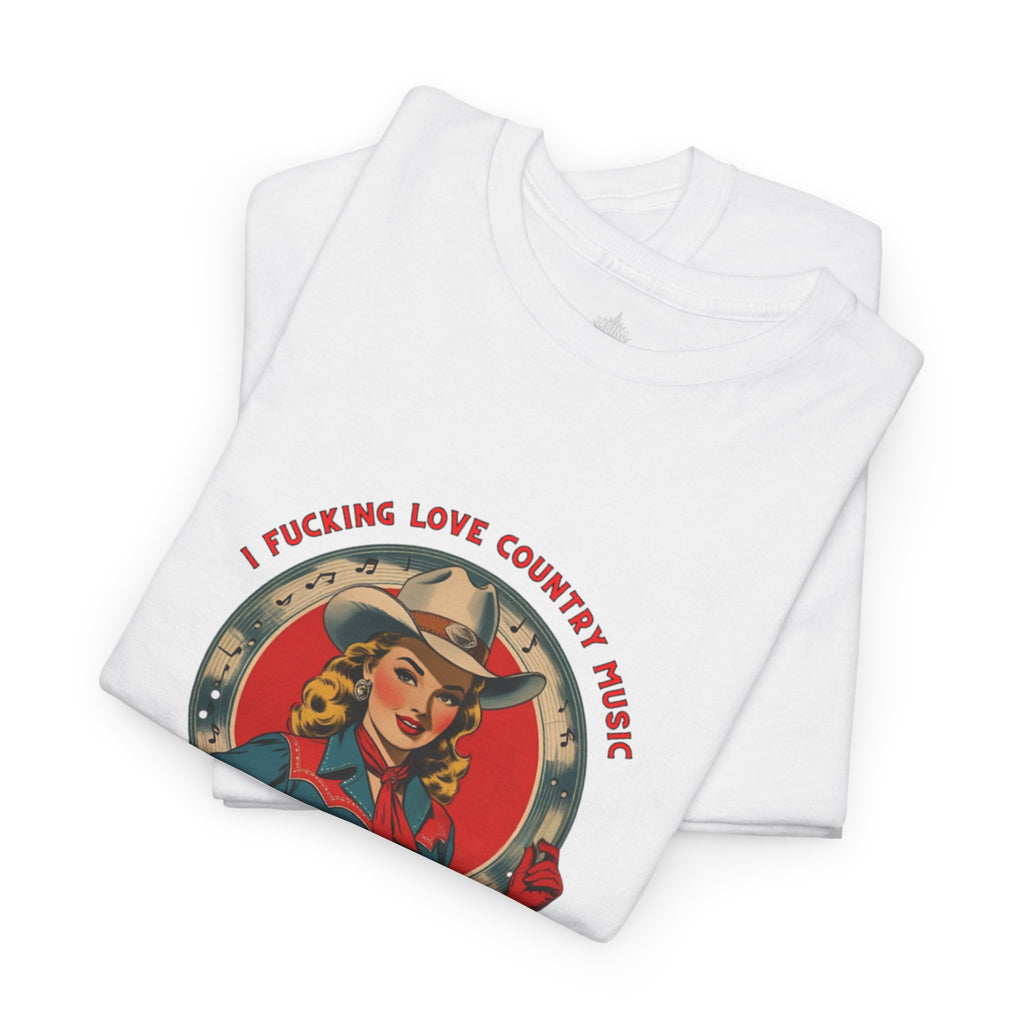 I F*cking Love Country Music Classic Unisex Tee