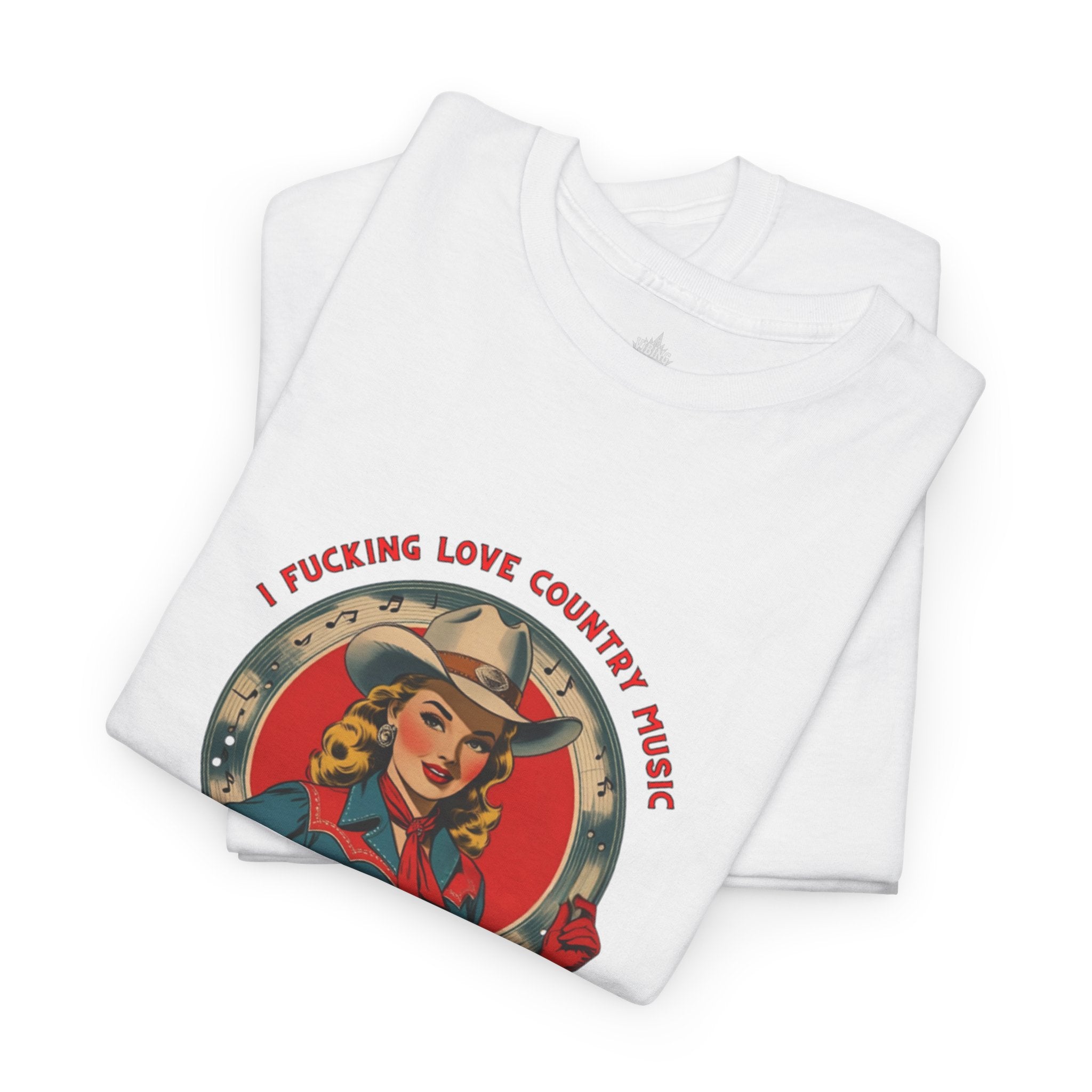 I F*cking Love Country Music Classic Unisex Tee