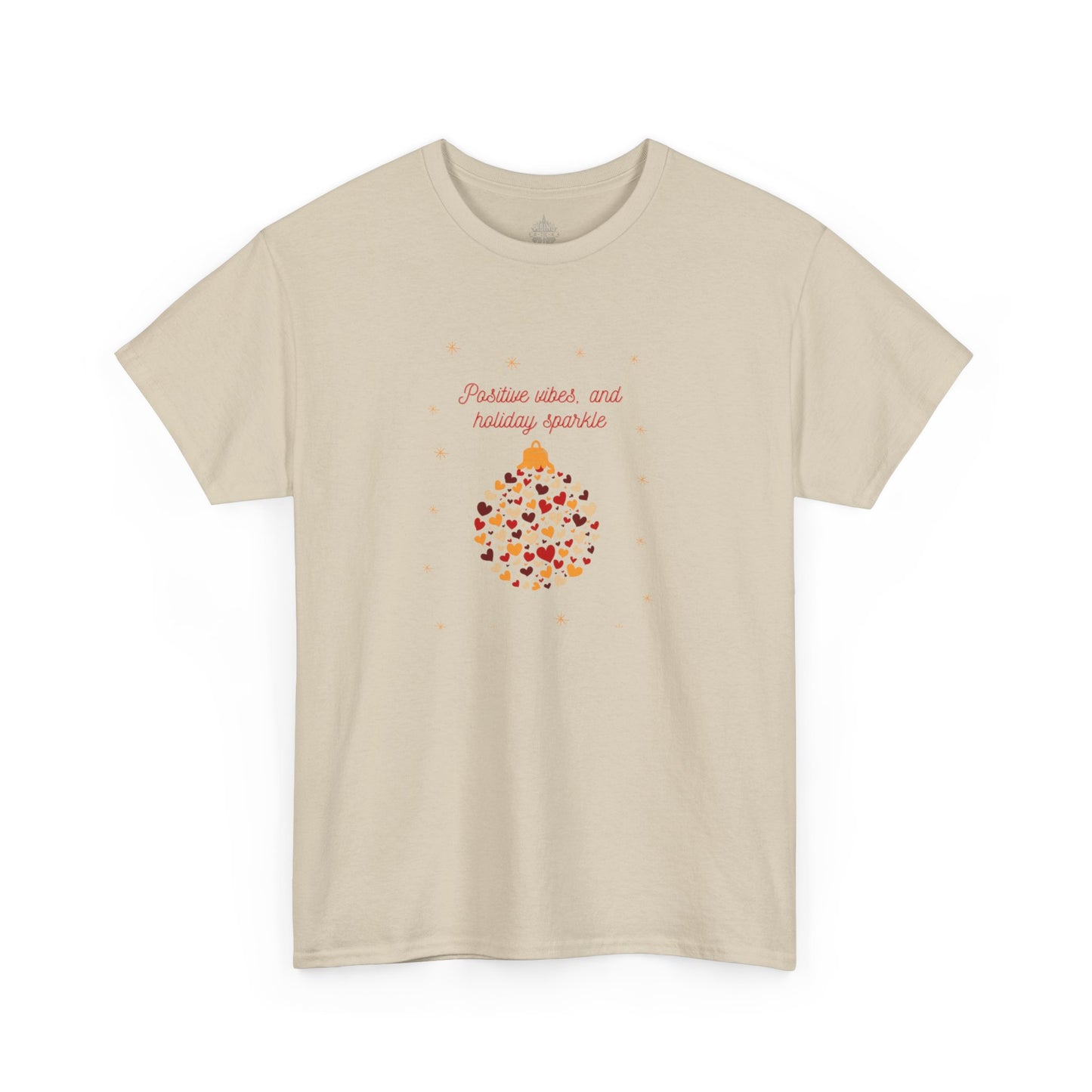 Positive Vibes Christmas Classic Cotton Tee