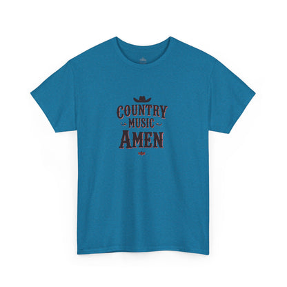 Country Music Amen Unisex Classic Cotton Tee