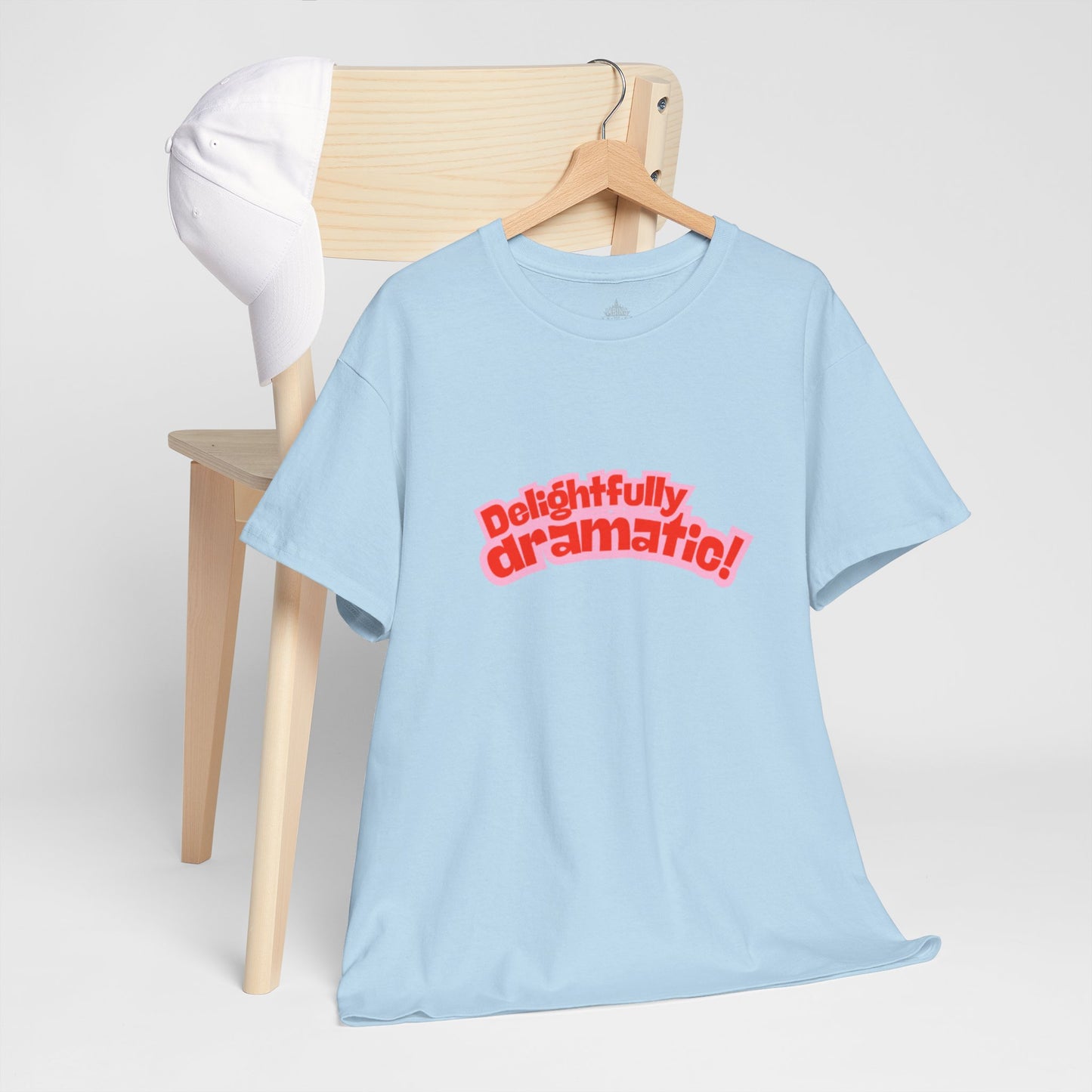 Delightfully Dramatic Classic Cotton Tee
