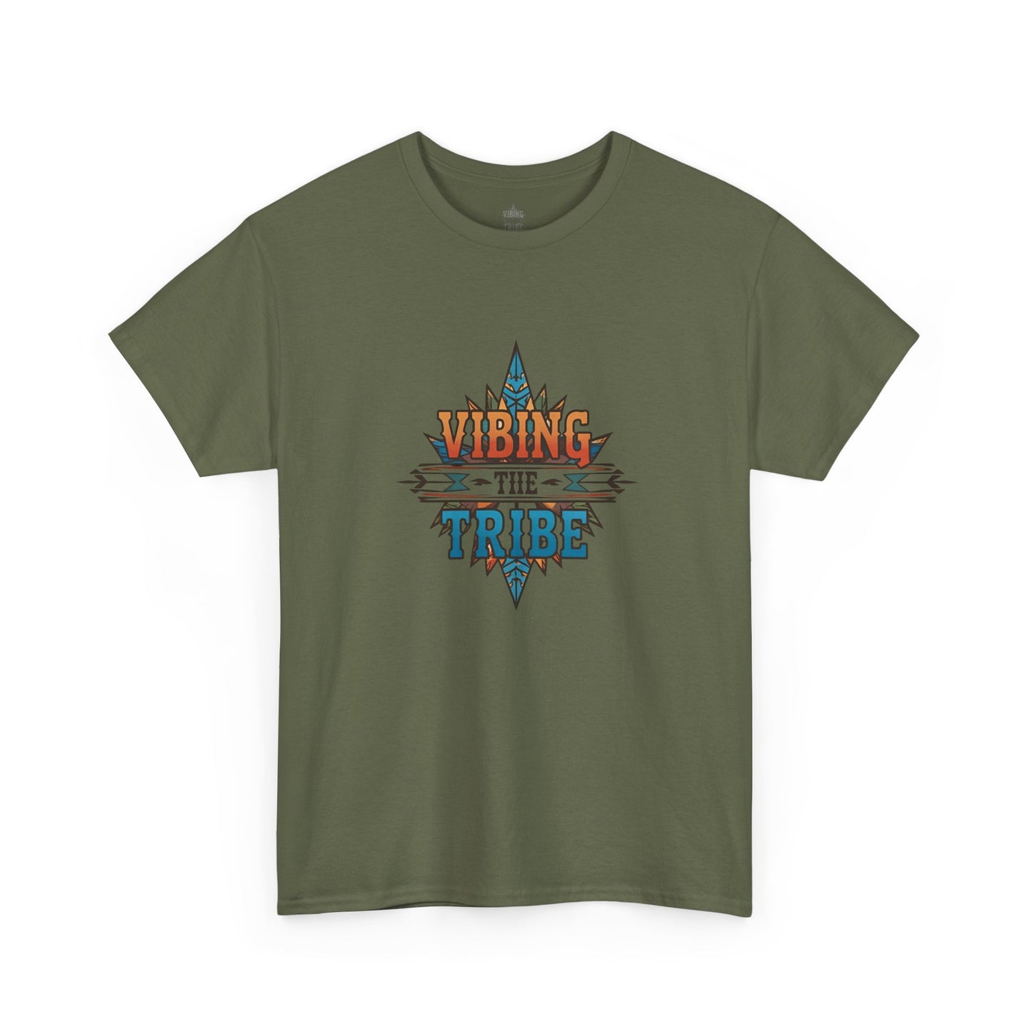 Vibing the Tribe Signature Logo Unisex Classic Cotton Tee