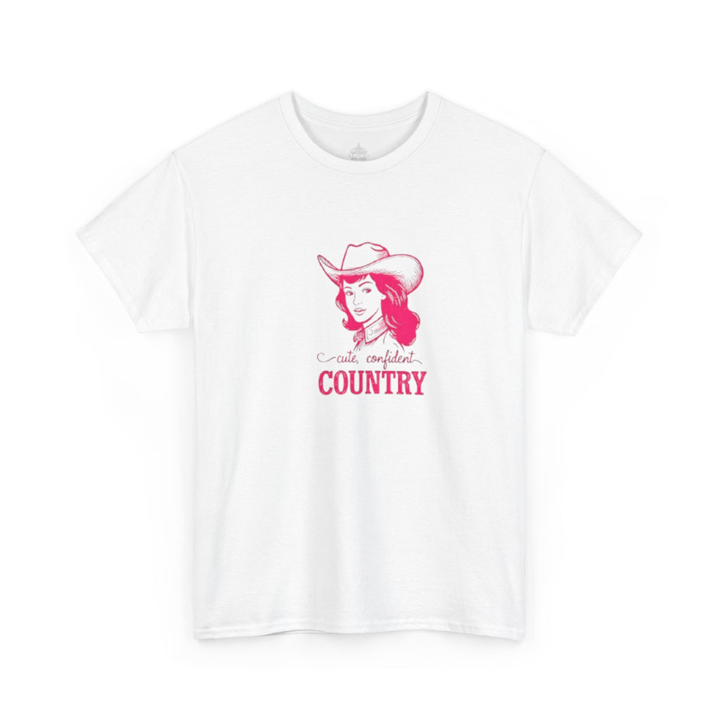 Cute Confident Country Classic Cotton Tee
