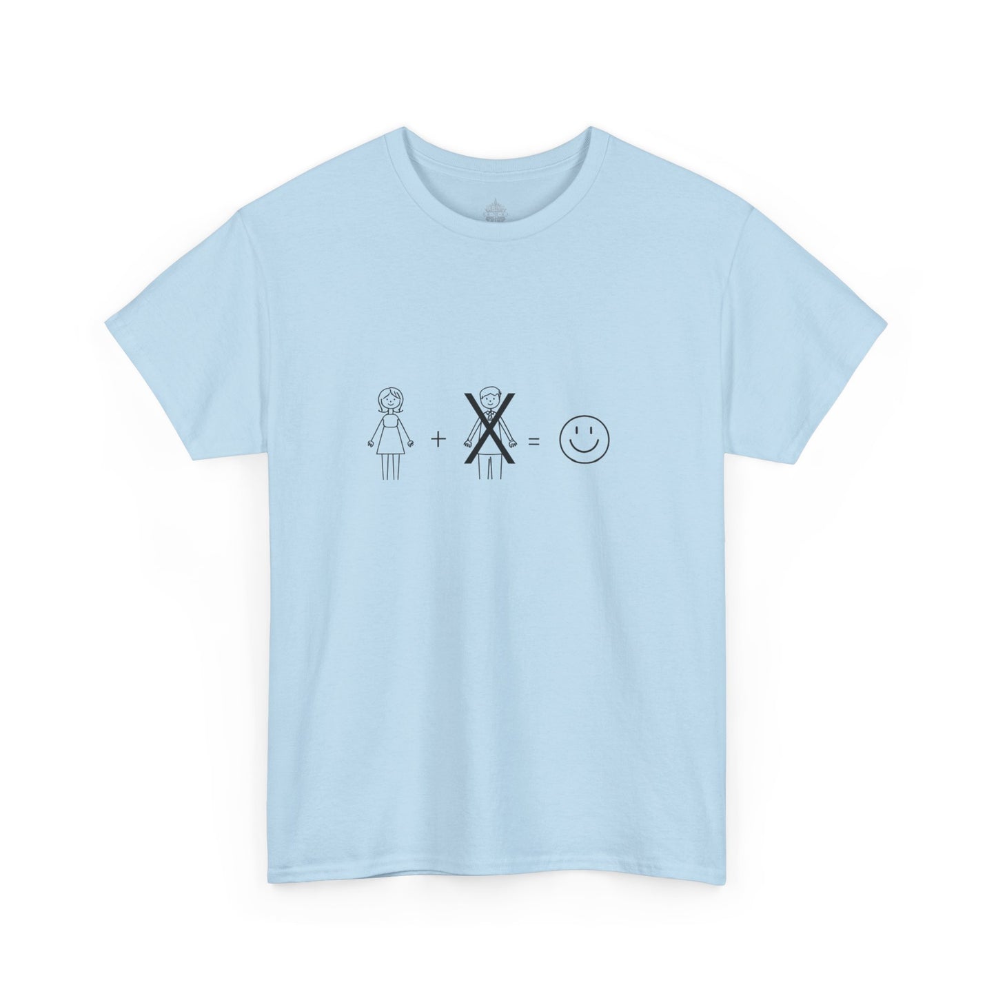 Happy Single Woman Classic Cotton Tee