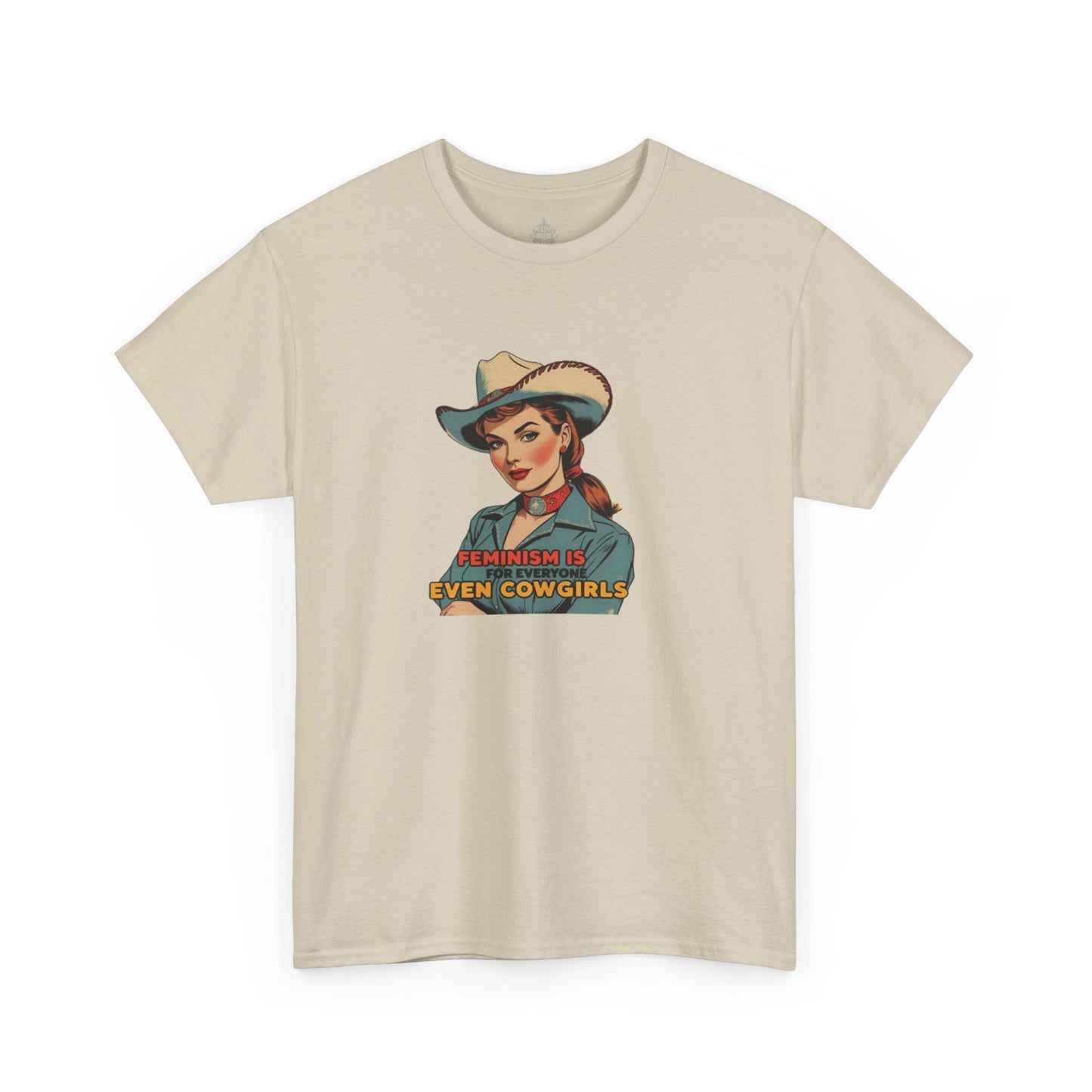 Feminism Cowgirl Classic Cotton Tee