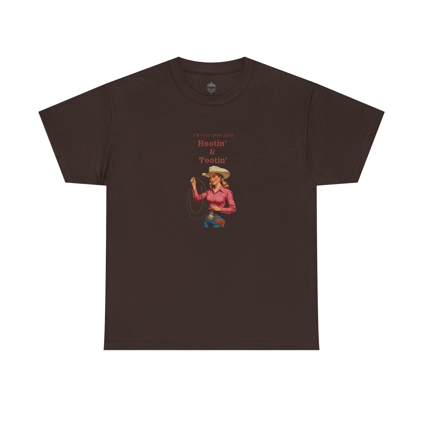 Hootin' & Tootin' Cowgirl Classic Cotton Tee