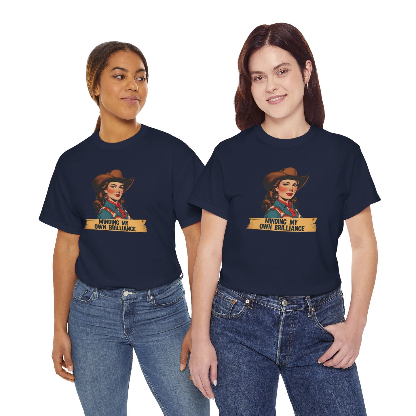 Minding My Own Brilliance Classic Cotton Tee