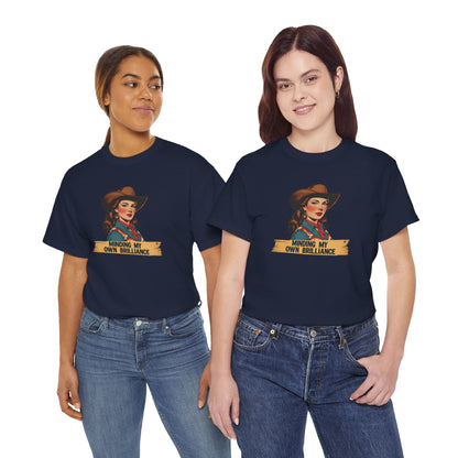 Minding My Own Brilliance Classic Cotton Tee