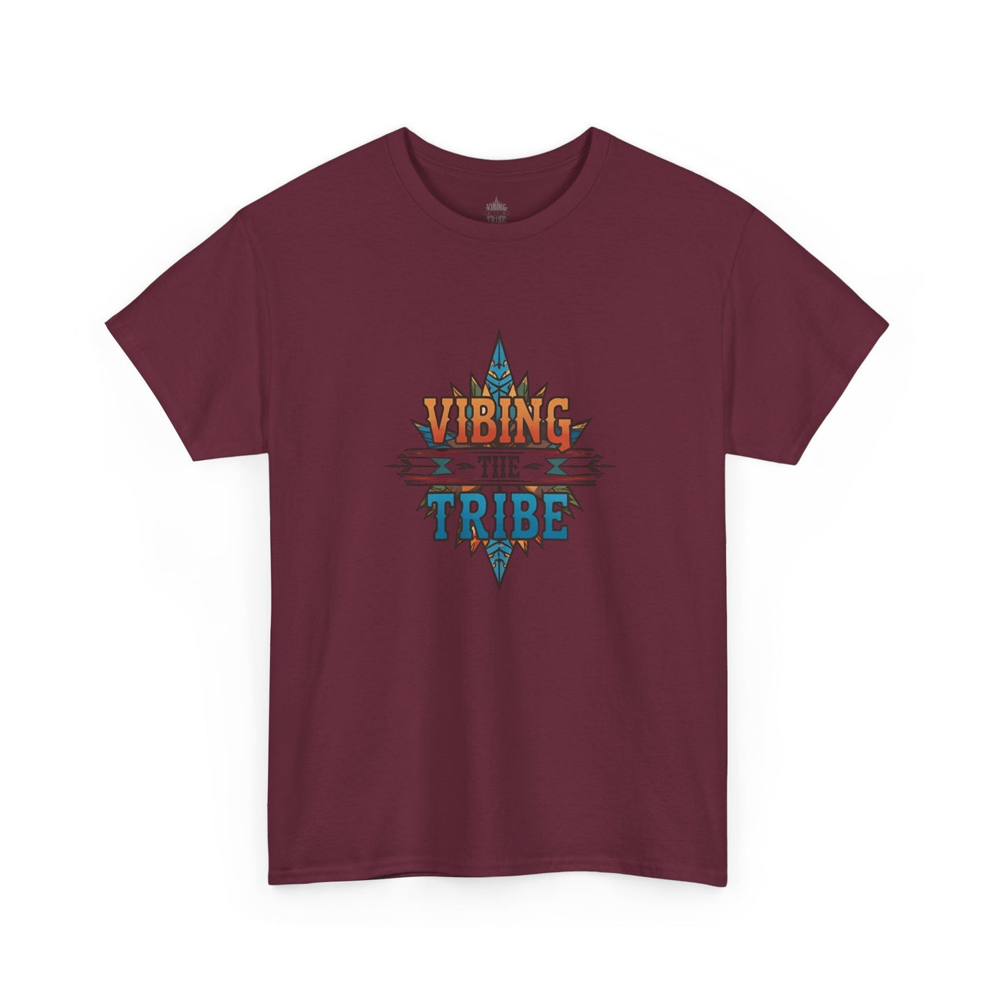 Vibing the Tribe Signature Logo Unisex Classic Cotton Tee