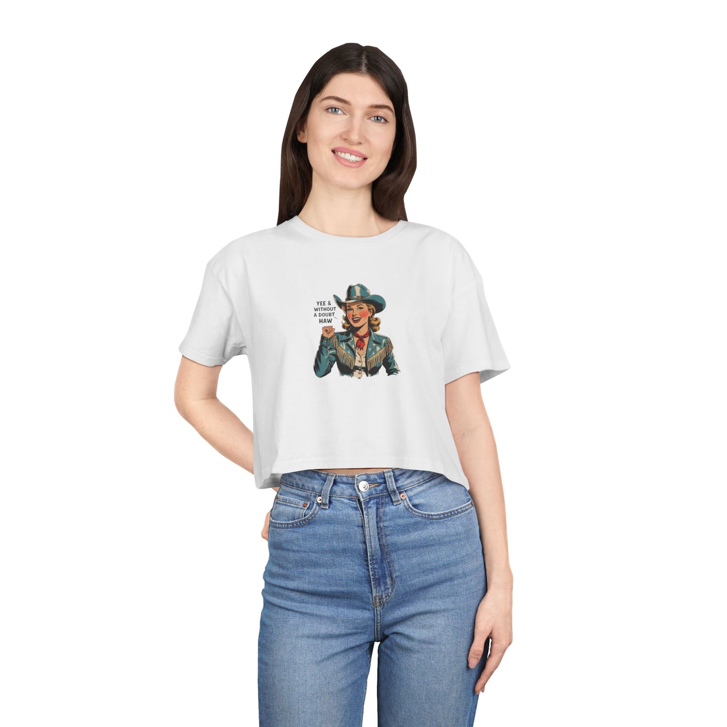 Yee & without a Doubt Haw Crop Tee