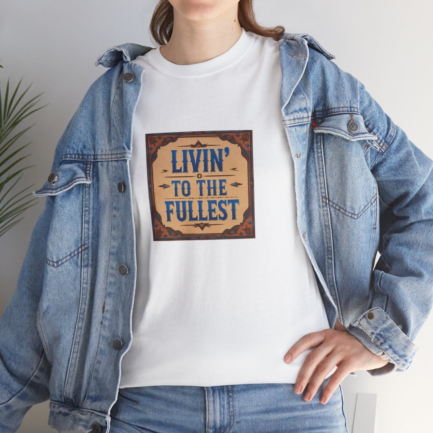 Livin' to the Fullest Classic Unisex Cotton Tee