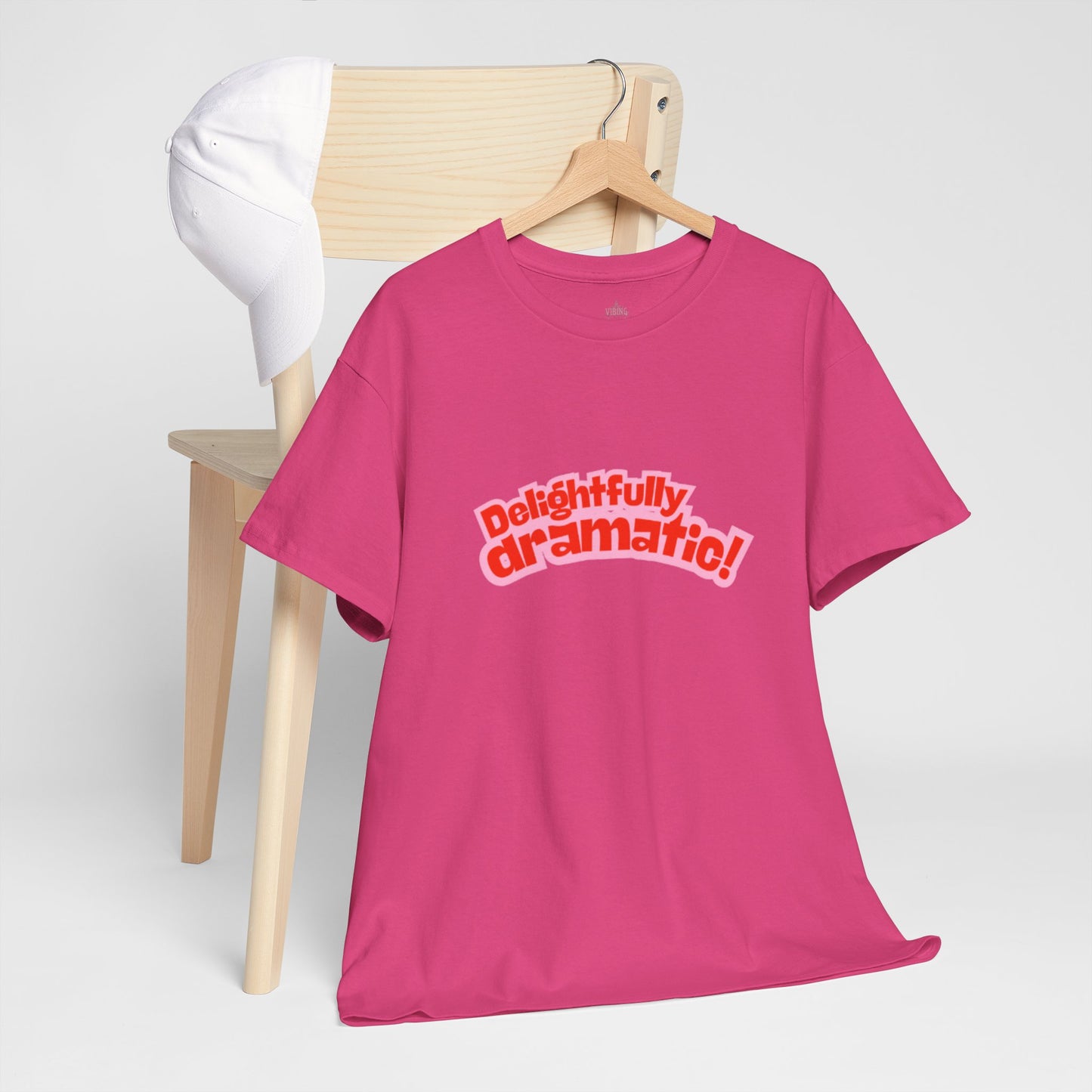 Delightfully Dramatic Classic Cotton Tee