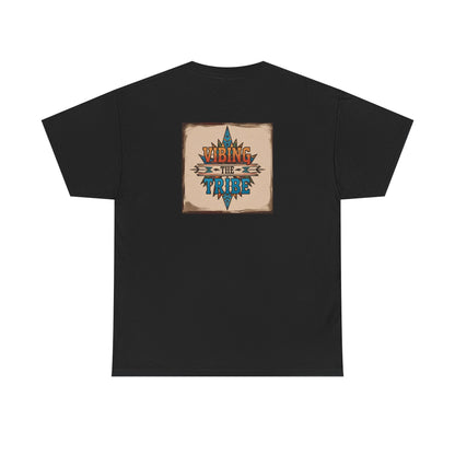 Vibing the Tribe Signature Unisex Classic Cotton Tee Front & Back Print