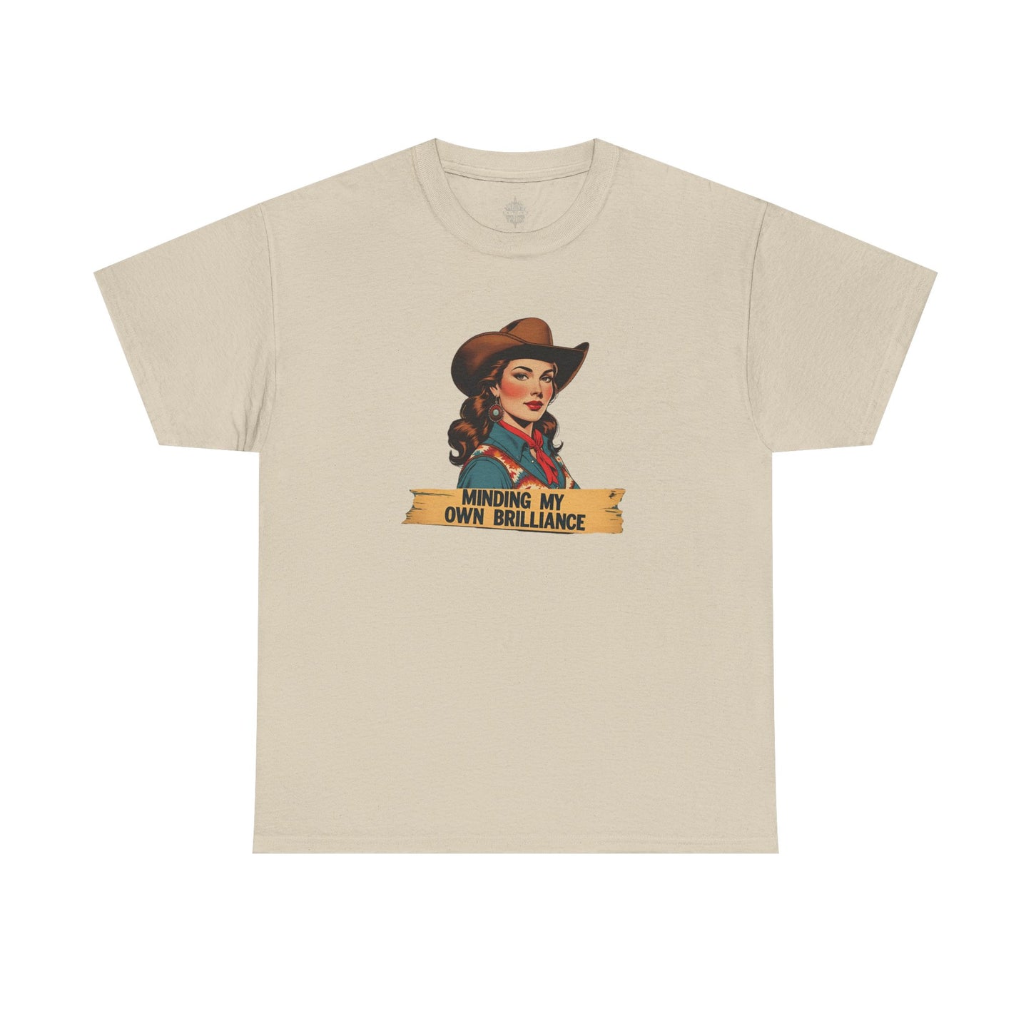 Minding My Own Brilliance Classic Cotton Tee