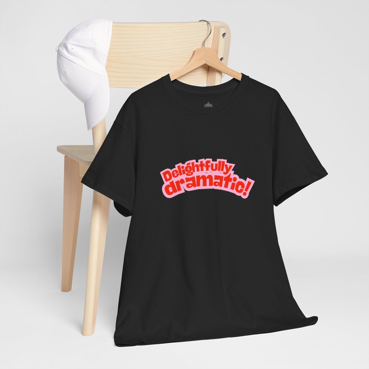 Delightfully Dramatic Classic Cotton Tee